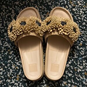 Dolce Vita Floral Tan Sandals